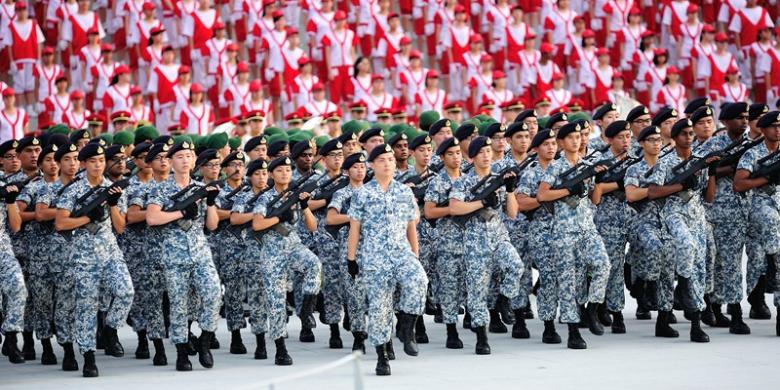 national day parade rehearsal