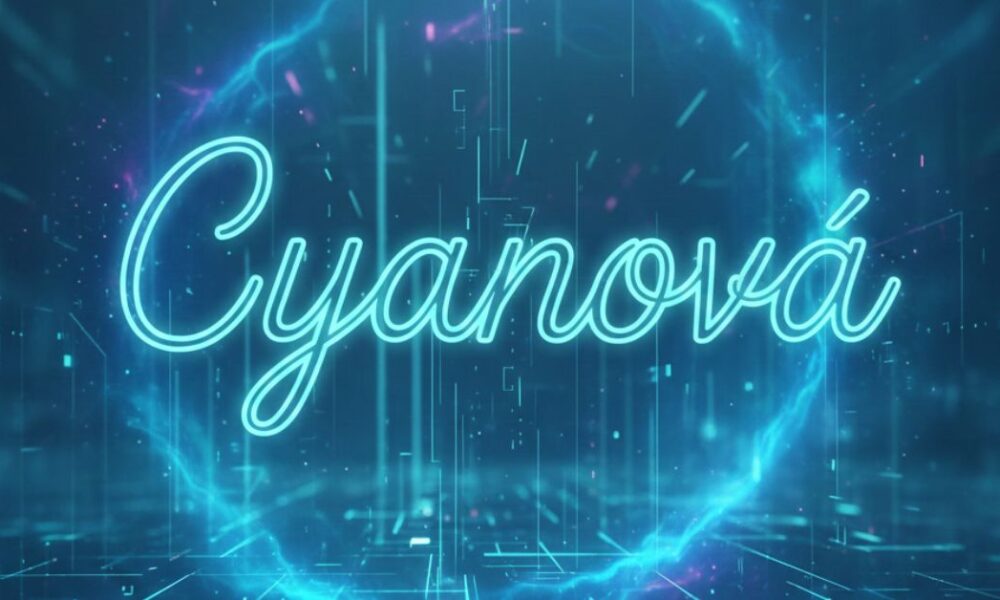 Cyanová