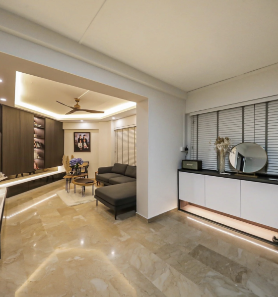Singapore HDB Flat Interior Design Ideas for Small Apartments and Smart Living