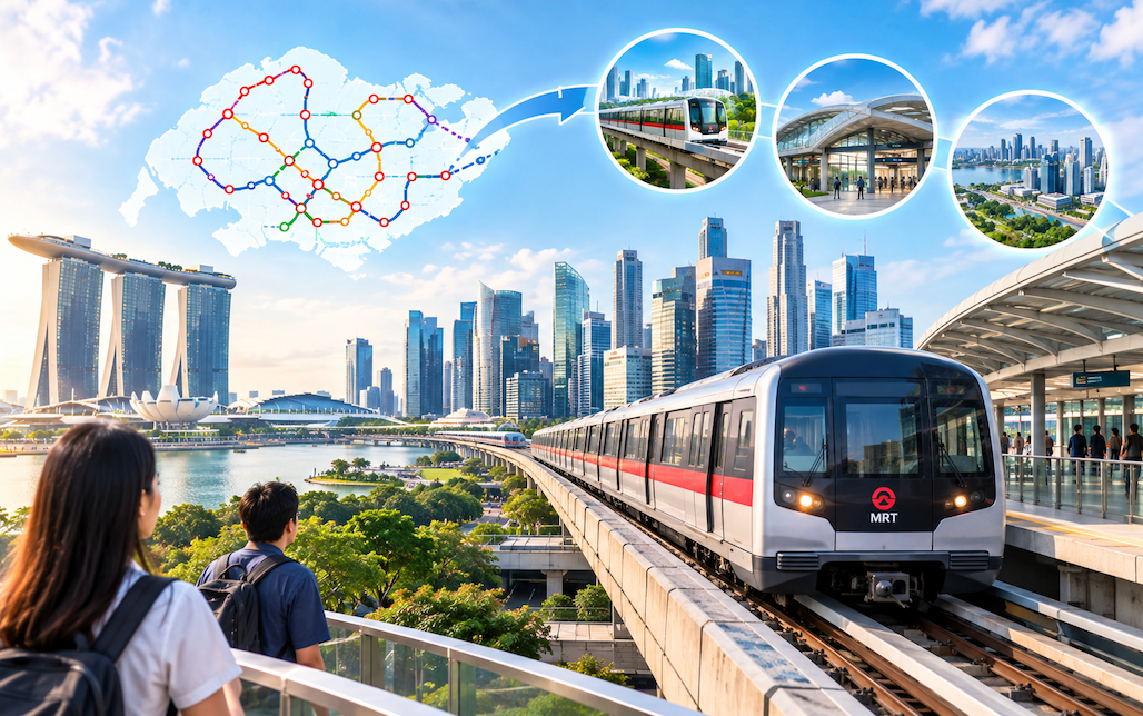Singapores MRT Expansion Reshaping the City